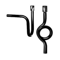 Pressure gauge syphons